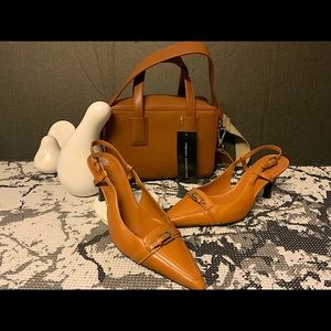 Casual Heels/ Cognac